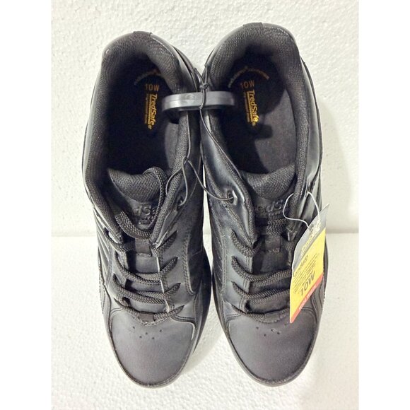 Tredsafe Enduropro Non-Slip Work Shoes Black 10W Wide Width Lightweight Oil-Resi - Picture 8 of 9